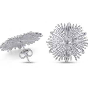 Aretes Aurea Plateados Ref: B3362