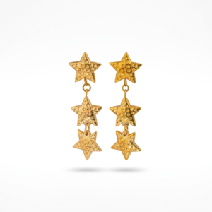 Aretes Estelar Dorados Ref: B3422