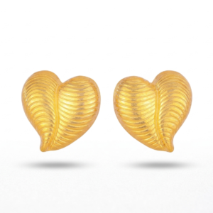 Aretes Latido Dorados Ref: B2324