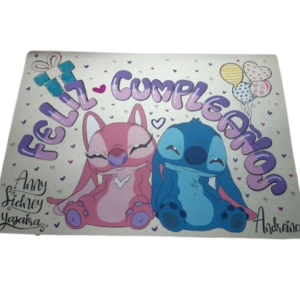 Cartelera Stitch Y Angela V2