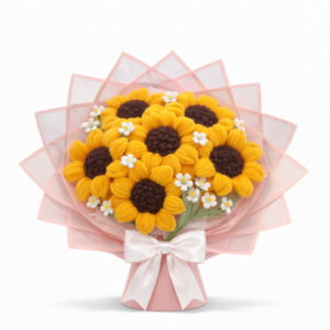 Ramo BomBom 6 Girasoles