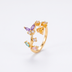 Anillo Jardín Dorado