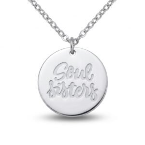 Cadena Soul Sisters Plateada