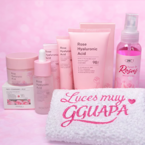 Kit Facial + Toalla + Agua De Rosas